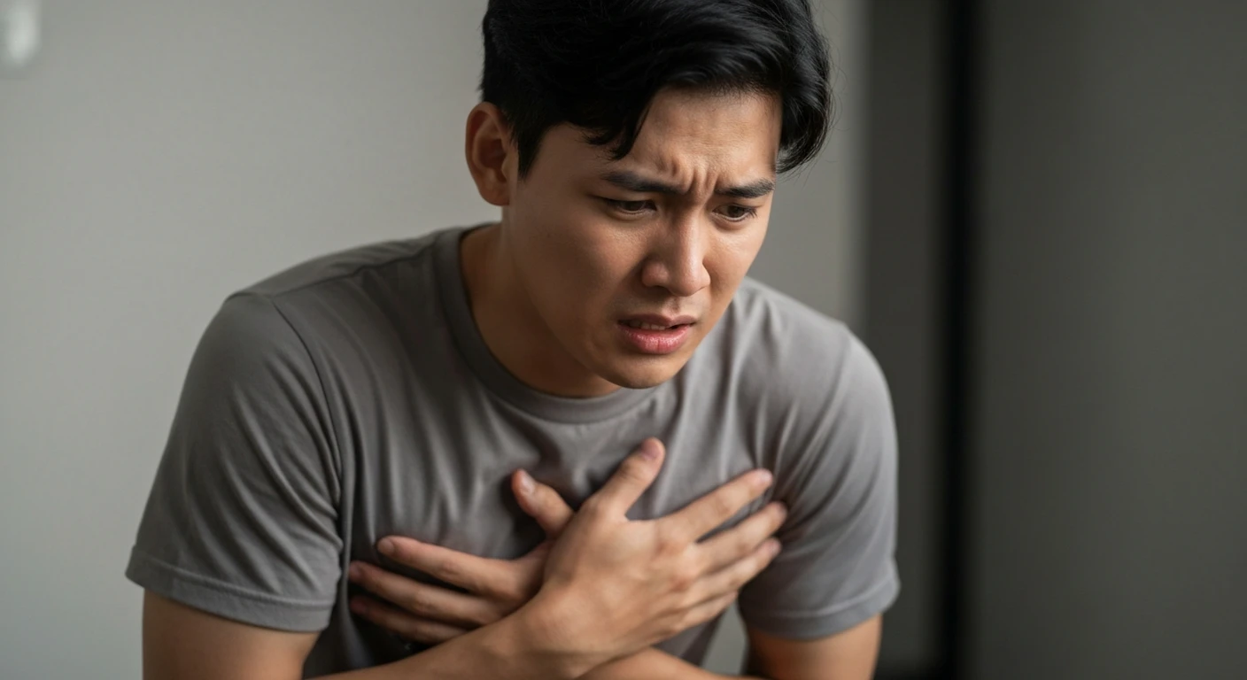 Douleur thoracique : causes frequentes et quand s'inquieter